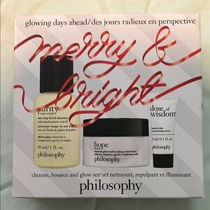 Philosophy Merry & Bright Skincare Set